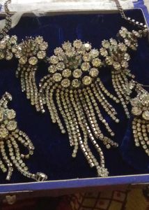 Lehenga Style Saree With Jwellery Set