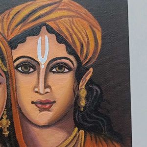 Radha Krishna Canvas Painting
