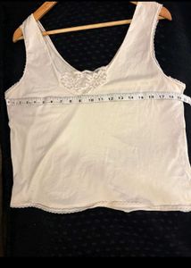 Beautiful Lace Trim Camisole Top