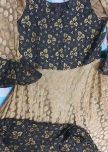 Gray Soft Kanchoi Fabric Anarkali