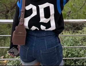 High-Waisted Denim Shorts