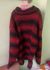 Cozy Striped Knit Sweater