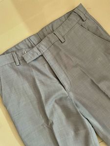 Men's Blue Striped Formal Shirt Pant Set