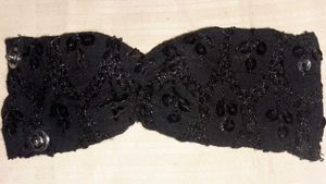 Black Sequined Lehenga Set
