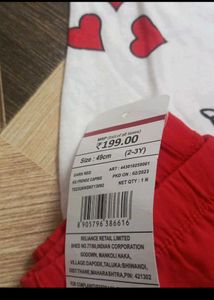 2-3 year Snoopy Graphic Tee &amp; Red Pants Set
