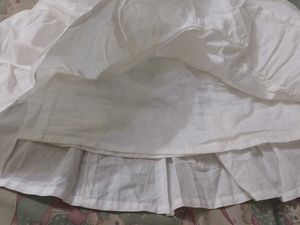 White Tiered Mini Skirt(coins❌)