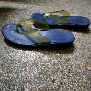 Bata Blue Slipper