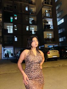Wild Style Animal Print Mini Dress