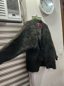 Fuzzy Knit Cardigan