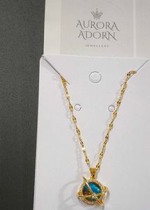 Anti Tarnish Orbit Necklace