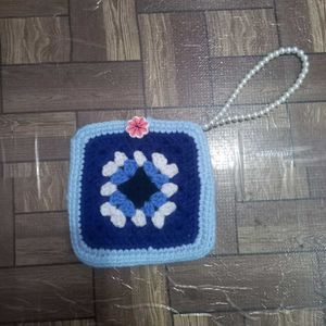 Crochet Granny Square Pouch