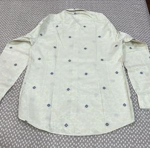 Atlas Patterned Button-Down Shirt