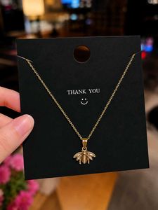 Bee Pendant Necklace