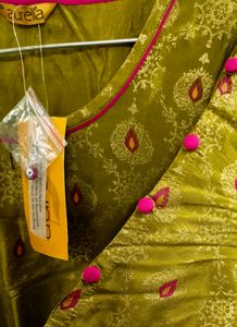 Aurelia Olive Green Kurta