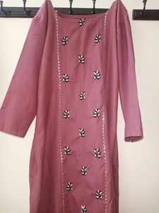 Kurta💗 Pink Kurta #new #collegewear