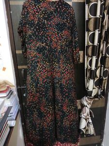 Floral Print gown frock