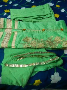 Green Salwar Kameez unused