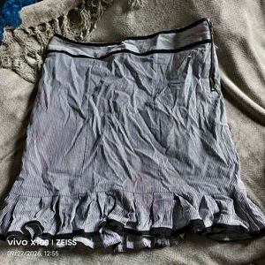 I. Striped Mini Skirt