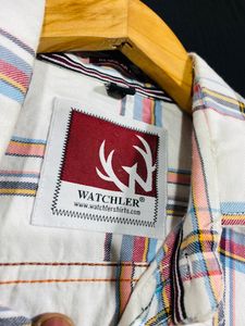 White Checked Shirt (Men’s)