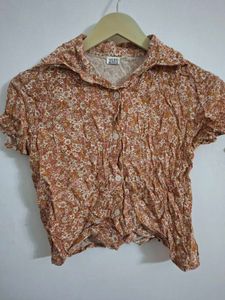 Floral Crop Top