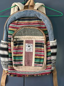Boho Stripe Backpack