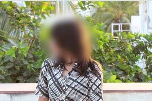 Checked Flared Dress(Xs) with gift