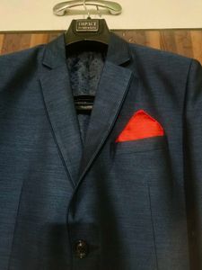 Formal Blazer with Pocket Square