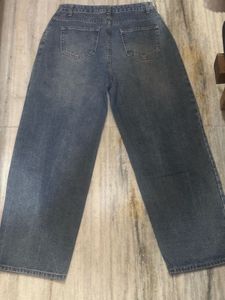 Wide Leg Denim Jeans