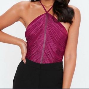 Purple cute top