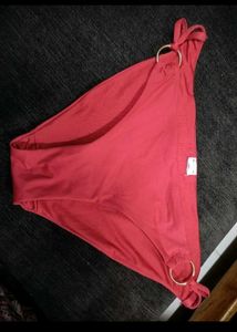 Combo of 2 Red Lace Detail Briefs