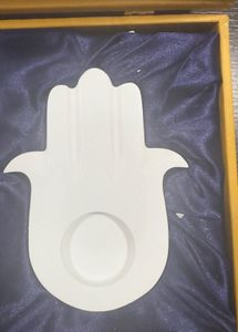 🆕2 Pieces Marble Candle Holder