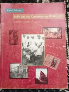 History Class X NCERT