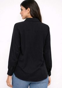✨Premium Black🖤 Laser Cut Shirt