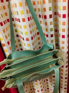 Green Tote Bag