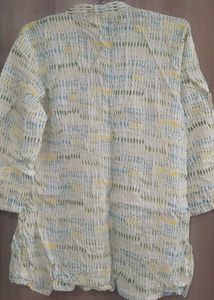Bohemian Print V-Neck Tunic Top