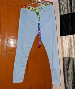 Miss Chase Light Blue Jeans | High Waist