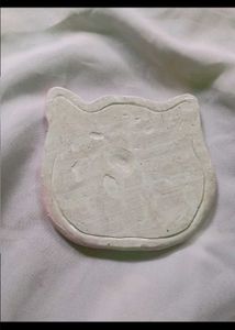 clay cat cute pink trinket tray jewellery holder
