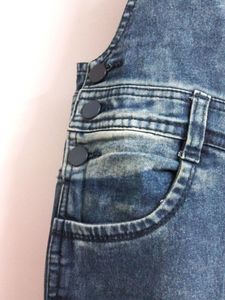 Trendy Acid Wash Denim Overalls