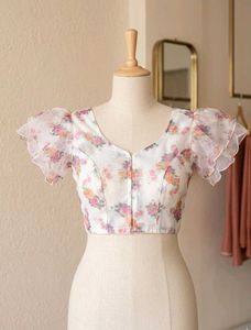 Floral Organza Blouse