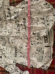 Cute Cartoon Print Shirt