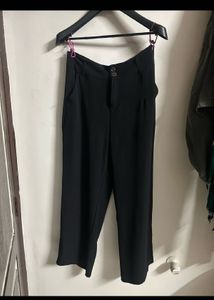 Chic Black Wide Leg Pants
