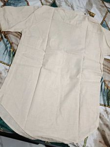 Men's Beige Kurta