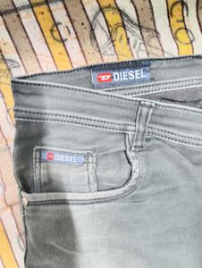 Diesel Grey Denim Jeans