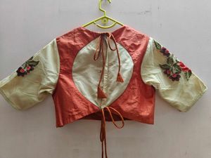 Embroidered stiched Blouse