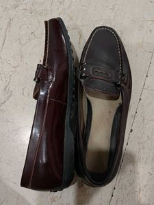 Classic Brown Leather Loafers
