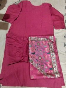 Beautiful Pink Kurta Set
