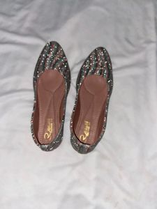 Sparkling Glitter Flats for Women