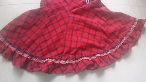 TRENDY Red and Black checks Summer Tunic