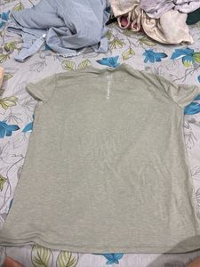 Light Green Crew Neck T-Shirt