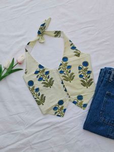 Halter Neck  vest